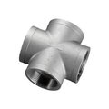 Merit Brass Co ISO SS 316 Cast Pipe Fitting Cross 2-1/2" NPT Female K610-40